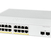 C1200-16P-2G - Cisco Catalyst 1200 Switch, 16 Ports PoE, 120w, 1G Uplink - New