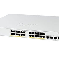 C1200-24P-4G - Cisco Catalyst 1200 Switch, 24 Ports PoE+, 195w, 1G Uplinks - Refurb'd