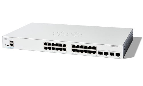 C1200-24T-4G - Cisco Catalyst 1200 Switch, 24 Ports, 1G Uplinks - New