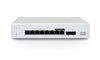 MS130-8X-HW - Cisco Meraki MS130 Compact Access Switch, 8 mGbE Ports PoE+, 120w, 10Gbe Fixed Uplinks - New