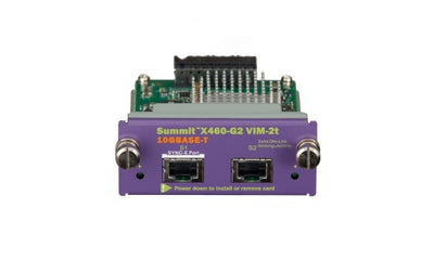 16712 - Extreme Networks X460-G2 VIM-2t Virtual Interface Module, 10GBase-T - Refurb'd