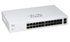 CBS110-24T-NA - Cisco Business 110 Unmanaged Switch, 24 Port w/SFP Uplink - Refurb'd