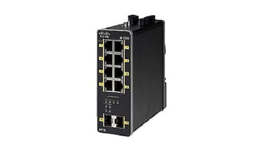 IE-1000-8P2S-LM - Cisco IE 1000 Switch, 8 PoE+/2 SFP Ports - New