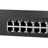 SF110-16-NA - Cisco SF110-16 Unmanaged Small Business Switch, 16 Port 10/100 - Refurb'd