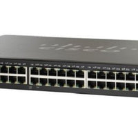 SF300-48PP-K9-NA - Cisco Small Business SF300-48PP Managed Switch, 48 Port 10/100 w/Gig Uplinks, 375w PoE - New