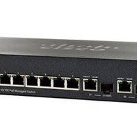 SF302-08PP-K9-NA - Cisco Small Business SF302-08PP Managed Switch, 8 Port 10/100, 62w PoE - Refurb'd