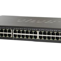 SF350-48P-K9-NA - Cisco Small Business SF350-48P Managed Switch, 48 10/100 with 2 Gigabit SFP Combo & 2 SFP Ports, 382w PoE - Refurb'd