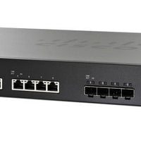 SG550XG-8F8T-K9-NA - Cisco SG550X-8F8T Stackable Managed Switch, 8 10Gig Ethernet 10GBase-T and 8 10Gig Ethernet SFP+ Ports - New