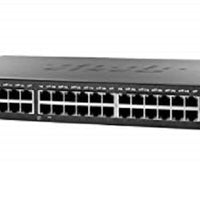 SRW248G4P-K9-NA - Cisco Small Business SF300-48 Managed Switch, 48 Port 10/100 w/Gigabit Uplinks, 375w PoE - New