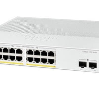 C1200-16P-2G - Cisco Catalyst 1200 Switch, 16 Port PoE+, 120w, 1G Uplink - New