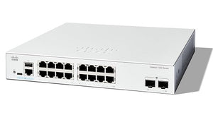 C1200-16T-2G - Cisco Catalyst 1200 Switch, 16 Port Data, 1G Uplink - Refurb'd