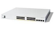 C1200-24FP-4G - Cisco Catalyst 1200 Switch, 24 Port PoE+, 375w, 1G Uplinks - New