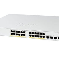 C1200-24FP-4G - Cisco Catalyst 1200 Switch, 24 Ports PoE+, 375w, 1G Uplinks - Refurb'd