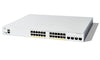 C1200-24P-4X - Cisco Catalyst 1200 Switch, 24 Port PoE+, 195w, 10G Uplinks - Refurb'd