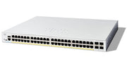 C1200-48P-4G - Cisco Catalyst 1200 Switch, 48 Ports PoE+, 375w, 1G Uplinks - Refurb'd