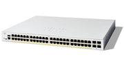 C1200-48P-4G - Cisco Catalyst 1200 Switch, 48 Port PoE+, 375w, 1G Uplinks - New