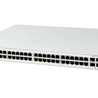 C1200-48T-4G - Cisco Catalyst 1200 Switch, 48 Ports, 1G Uplinks - Refurb'd