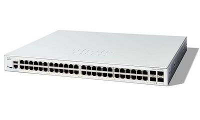 C1200-48T-4G - Cisco Catalyst 1200 Switch, 48 Ports, 1G Uplinks - Refurb'd