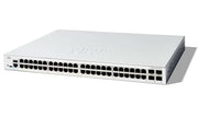 C1200-48T-4X - Cisco Catalyst 1200 Switch, 48 Ports, 10G Uplinks - Refurb'd