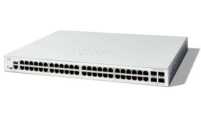 C1200-48T-4X - Cisco Catalyst 1200 Switch, 48 Port Data, 10G Uplinks - Refurb'd
