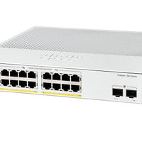 C1300-16P-2G - Cisco Catalyst 1300 Switch, 16 Port PoE+, 2x1G SFP Uplinks, 120w - New