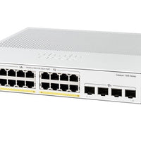 C1300-16P-4X - Cisco Catalyst 1300 Switch, 16 Ports PoE+, 10G Uplinks, 120w - Refurb'd