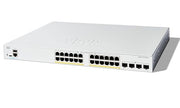 C1300-24P-4G - Cisco Catalyst 1300 Switch, 24 Ports PoE+, 1G Uplinks, 195w - Refurb'd