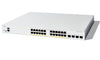 C1300-24P-4X - Cisco Catalyst 1300 Switch, 24 Port PoE+, 4x10G SFP+ Uplinks, 195w - Refurb'd