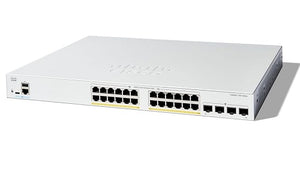 C1300-24P-4X - Cisco Catalyst 1300 Switch, 24 Port PoE+, 4x10G SFP+ Uplinks, 195w - Refurb'd