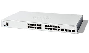 C1300-24T-4G - Cisco Catalyst 1300 Switch, 24 Ports, 1G Uplinks - Refurb'd