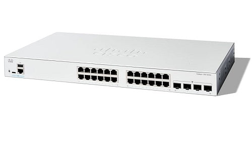 C1300-24T-4X - Cisco Catalyst 1300 Switch, 24 Ports, 10G Uplinks - New