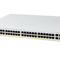 C1300-48P-4X - Cisco Catalyst 1300 Switch, 48 Ports PoE+, 10G Uplinks, 375w - New