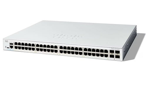 C1300-48T-4X - Cisco Catalyst 1300 Switch, 48 Port Data, 4x10G SFP+ Uplinks - New
