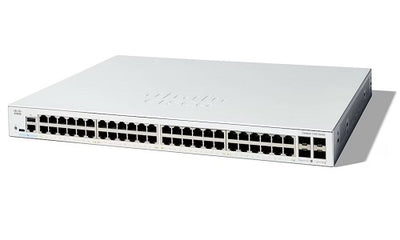 C1300-48T-4X - Cisco Catalyst 1300 Switch, 48 Port Data, 4x10G SFP+ Uplinks - Refurb'd