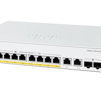 C1300-8FP-2G - Cisco Catalyst 1300 Switch, 8 Port PoE+, 2x1G Combo Uplinks, 120w - Refurb'd