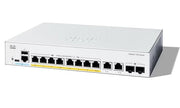 C1300-8FP-2G - Cisco Catalyst 1300 Switch, 8 Port PoE+, 2x1G Combo Uplinks, 120w - New