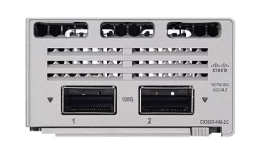 C9300X-NM-2C - Cisco Catalyst 9300X Network Module, 2x100G/40G Dual Ra