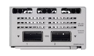C9300X-NM-2C - Cisco Catalyst 9300X Network Module, 2x100G/40G Dual Rate QSFP Ports - New