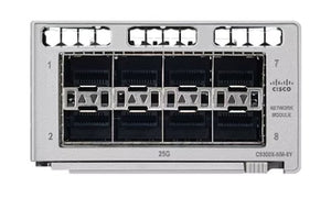 C9300X-NM-8Y - Cisco Catalyst 9300X Network Module, 8x25G Multi-Rate SFP Ports - Refurb'd