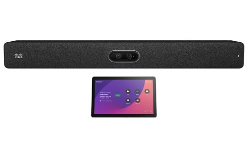 CS-BARPRO-C-K9 - Cisco Webex Room Bar Pro Video Bar, w/Tablestand Room Navigator, Carbon Black - New
