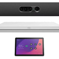 CS-KIT-EQ-C-NRK9++ - Cisco Webex Room Kit EQ Collaboration Device Bundle, No Radio, TAA, Carbon Black - Refurb'd