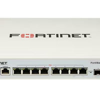 FS-108F-POE - Fortinet FortiSwitch 108F Switch, 8 Port GE PoE+, 2x GE SFP Uplink, 65w - New