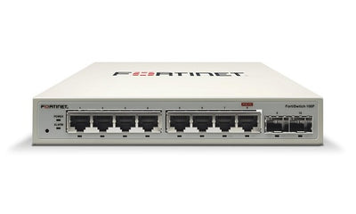 FS-108F - Fortinet FortiSwitch 108F Switch, 8 Port GE, 2x GE SFP Uplink, Desktop - New