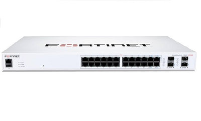 FS-124F-FPOE - Fortinet FortiSwitch 124F Switch, 24 Port GE RJ45 PoE+, 4x 10GE SFP+ Uplink, 370w - New