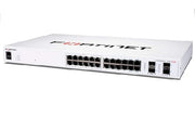 FS-124F-POE - Fortinet FortiSwitch 124F Switch, 24 Port GE RJ45 PoE+, 4x 10GE SFP+ Uplink, 185w - New