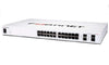 FS-124F-POE - Fortinet FortiSwitch 124F Switch, 24 Port GE RJ45 PoE+, 4x 10GE SFP+ Uplink, 185w - Refurb'd