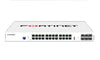 FS-124G-FPOE - Fortinet FortiSwitch 124G Switch, 24 Port 2.5GE PoE, 6x 10GE SFP+ Uplink, 780w - New