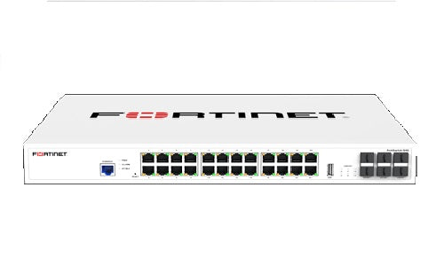 FS-124G-FPOE - Fortinet FortiSwitch 124G Switch, 24 Port 2.5GE PoE, 6x 10GE SFP+ Uplink, 780w - New