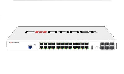 FS-124G-FPOE - Fortinet FortiSwitch 124G Switch, 24 Port 2.5GE PoE, 6x 10GE SFP+ Uplink, 780w - New