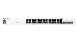 FS-M426E-FPOE - Fortinet FortiSwitch 424E Switch, 26 Port 5GE, 4x 10GE SFP+ Uplink - New